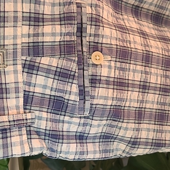 Vinyard Vines Seersucker Club plaid Bermuda Shorts Size 36 - Picture 6 of 7